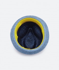 Striped Braid Trilby